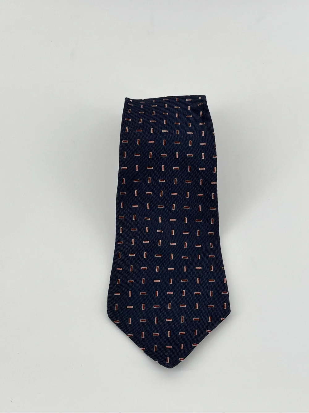 Tommy Hilfiger Classic Navy Geometric Men's Tie‎